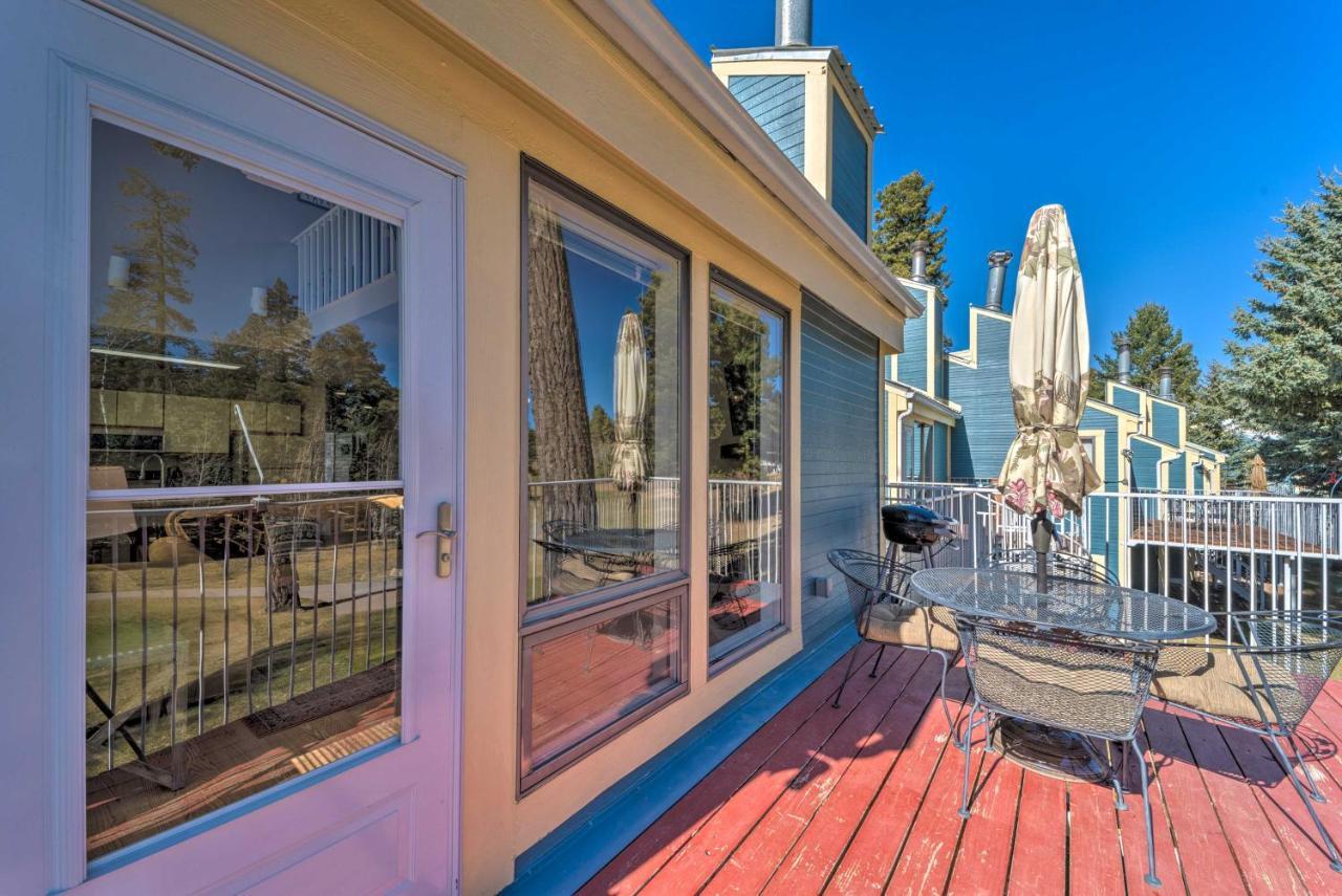 Cloudcroft Townhome With Deck - 1 Mi To Burro Ave! ภายนอก รูปภาพ